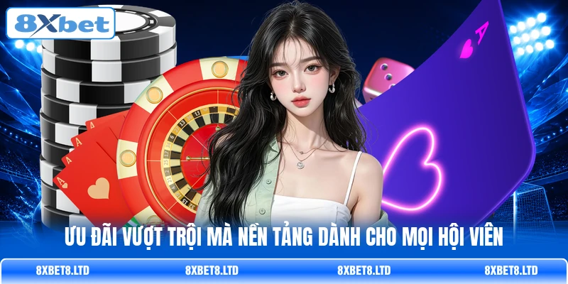 Ưu đãi vượt trội mà nền tảng dành cho mọi hội viên Ưu đãi vượt trội mà nền tảng dành cho mọi hội viên